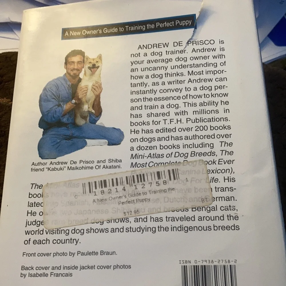 Training the perfect puppy hardcover